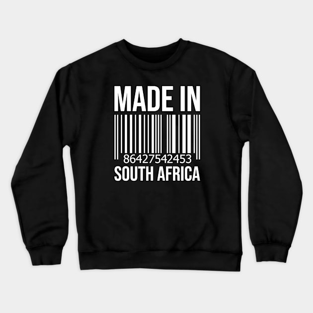 South Africa Crewneck Sweatshirt by DKart